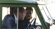 Książę William i księżna Kate w samochodzie Filipa. Oglądali film