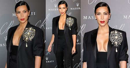 Kim Kardashian chwali się piersiami! (ZDJĘCIA)