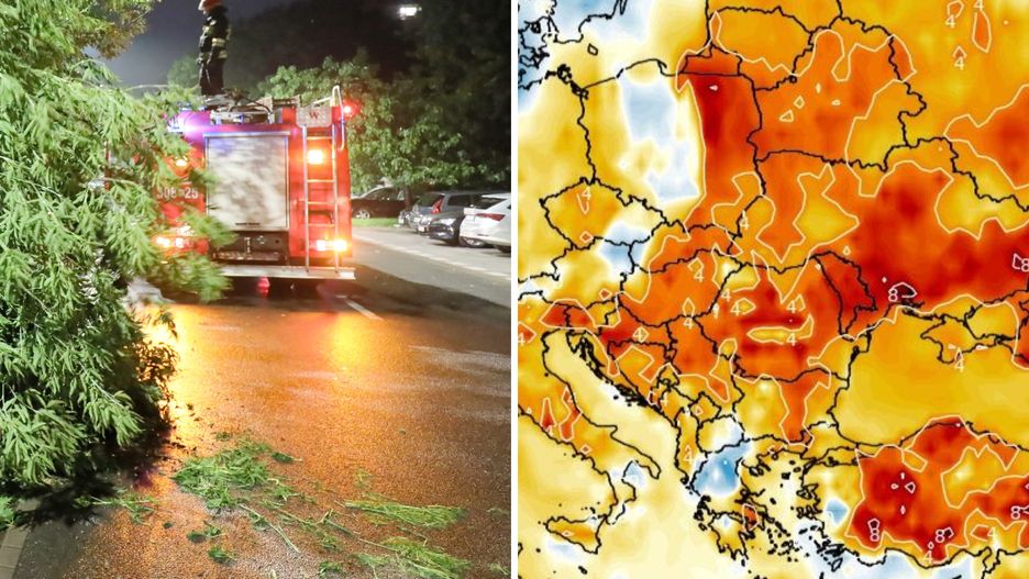 Pogoda. Gwałtowne burze nad Polską