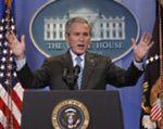 Bush nie popuści w Iraku