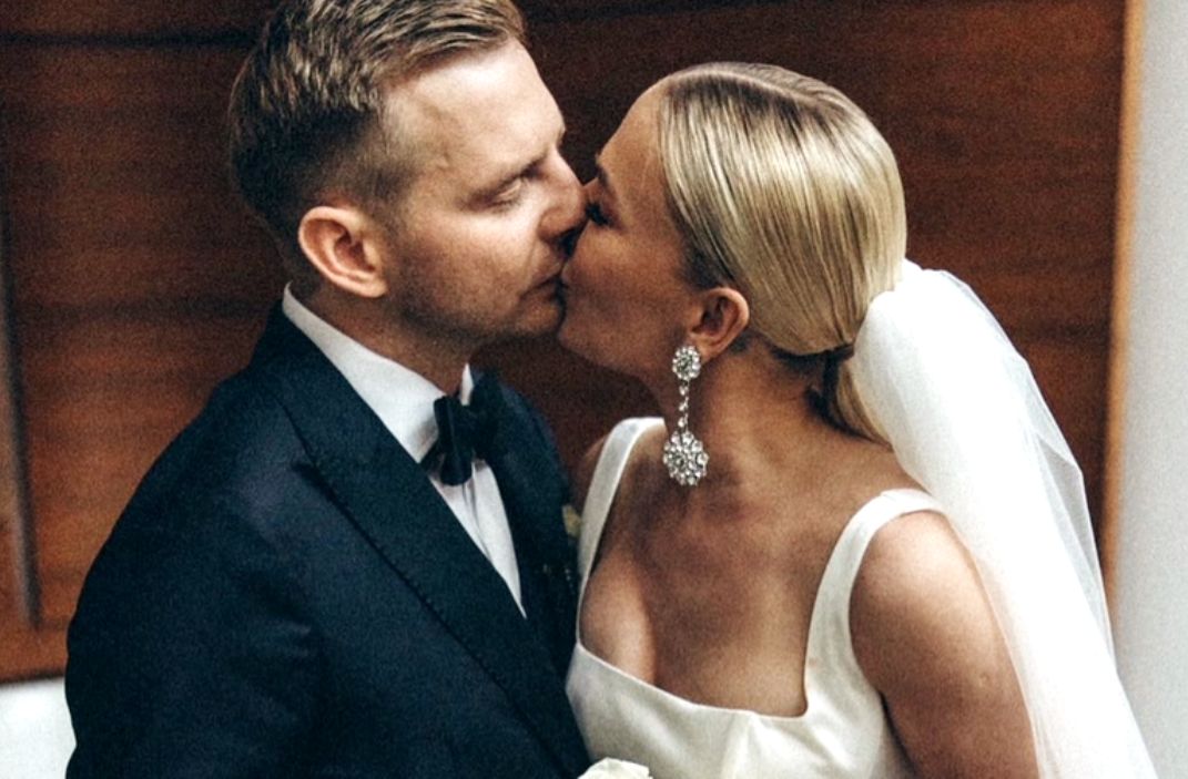 Rafał Zawierucha i Beata Wiśnicka już po ślubie