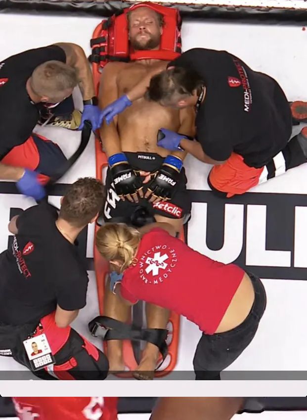 Tak wyglądała druga walka Sebastiana Fabijańskiego na Fame MMA