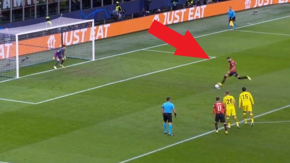 Twitter / Polsat Sport / Olivier Giroud nie trafił rzutu karnego