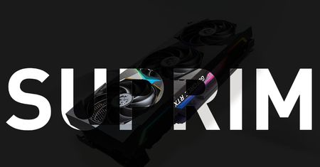 Karta MSI GeForce RTX 3080 Ti Suprim X przyłapana na zdjęciu