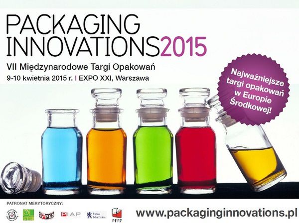 Już niebawem, 9-10 kwietnia w EXPO XXI w Warszawie odbędą się VII Międzynarodowe Targi Opakowań Packaging Innovations