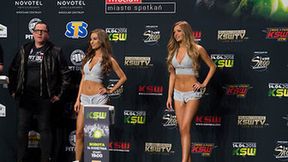 Ring Girls na ceremonii ważenia przed KSW 43 (galeria)