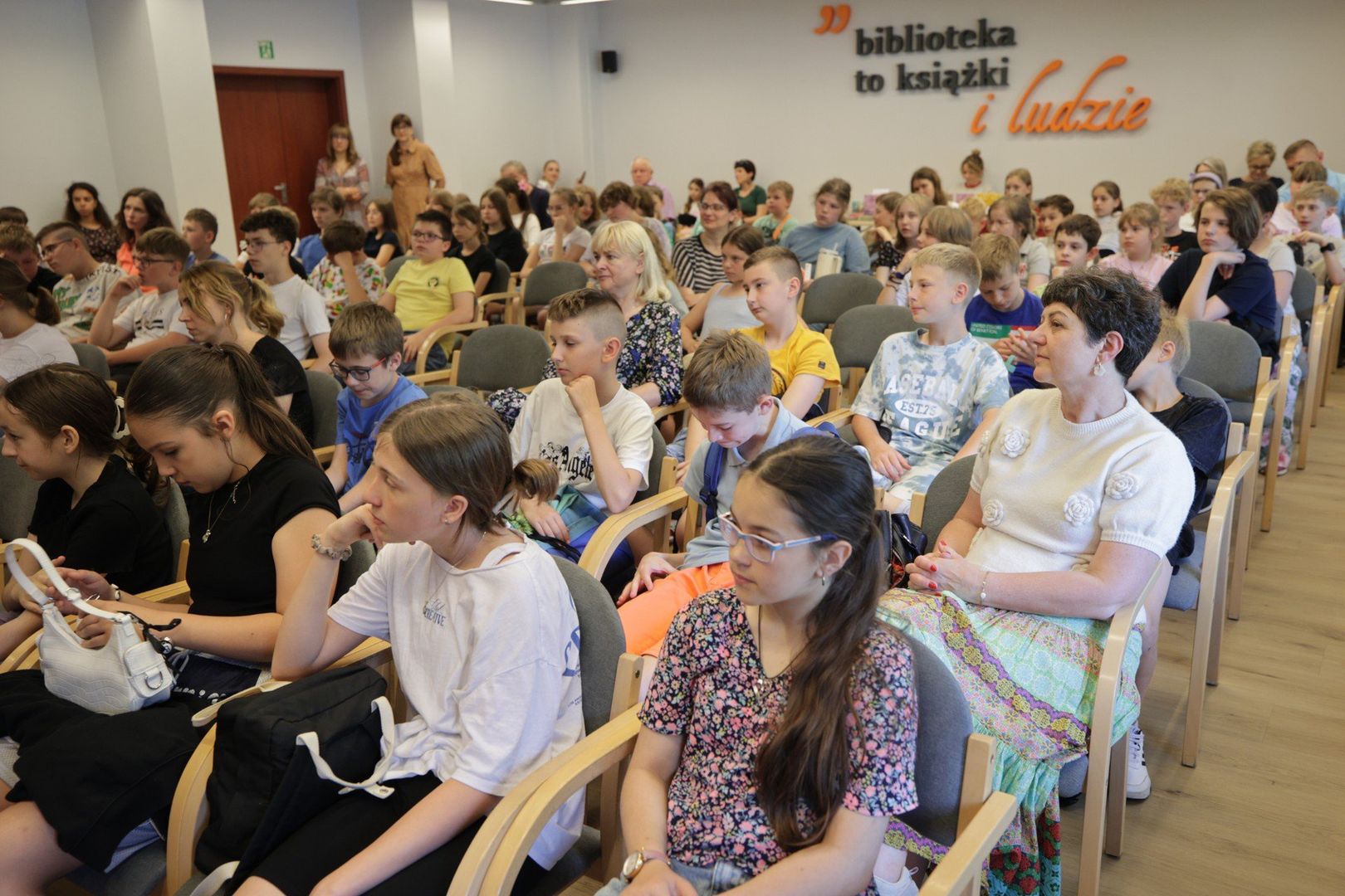 Na spotkanie zaproszone były dzieci w wieku 10 - 13 lat.