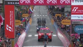 Sprawił sensację w Giro d'Italia. Finiszował samotnie