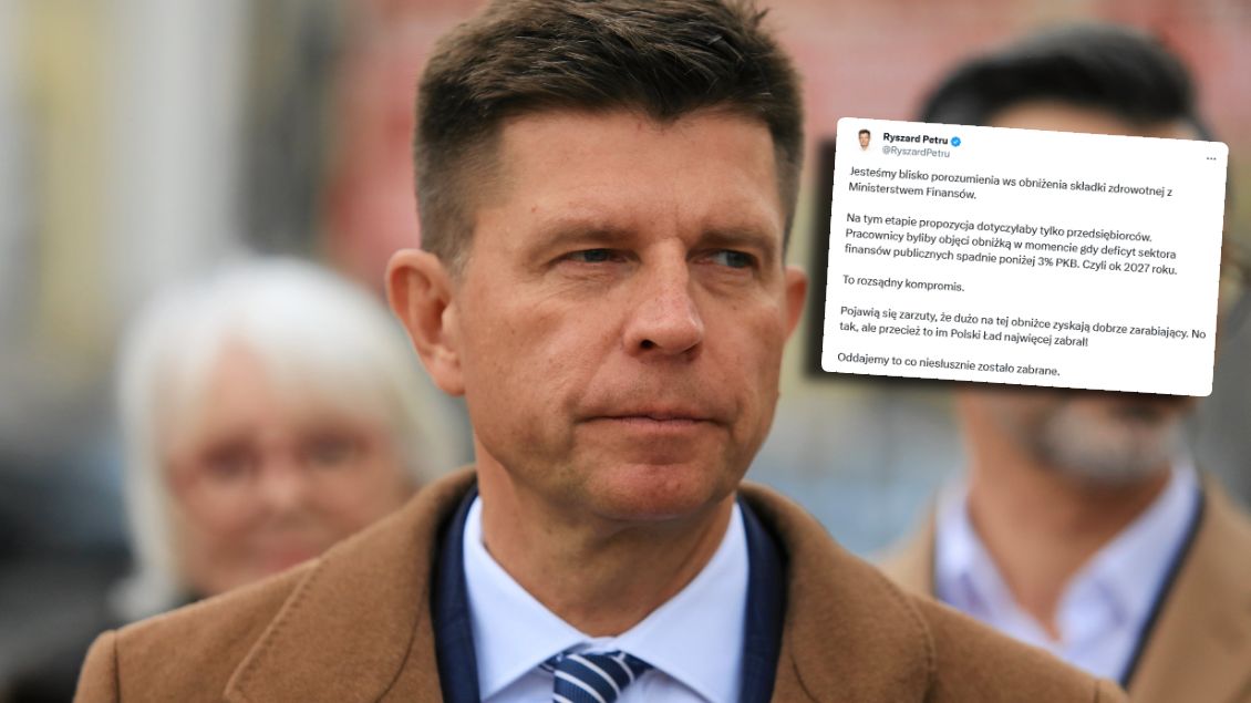 Ryszard Petru ocenił, że w sprawie składki jest blisko rozsądnego kompromisu