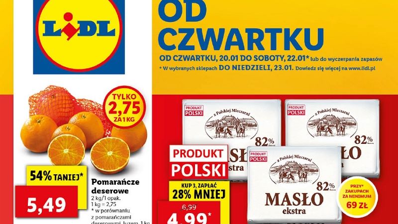 Lidl gazetka od 20 stycznia 2022