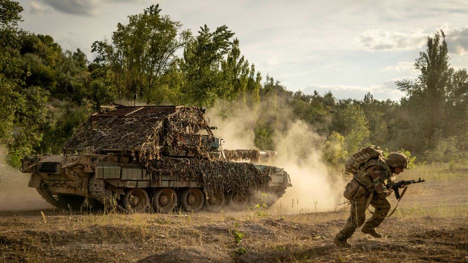 Temporary
KOSTIANTYNIVKA, UKRAINE - JULY 20: A ?-80? tank from the 80th Air assault brigade, fires while training in the direction of Chasiv Yar, Ukraine, on July 20, 2024. Russian forces have made advances in Ukraine?s east, including entering the outskirts of Chasiv Yar, which has been a Ukrainian stronghold in the Donetsk region. Ethan Swope / Anadolu/ABACAPRESS.COM
AA/ABACA