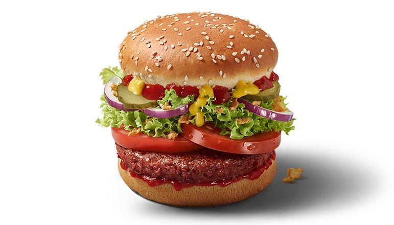Vegański Burger z McDonald's