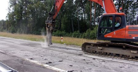 Dolny Śląsk. "Najdłuższe schody Europy" przechodzą do historii. Koniec betonowej nawierzchni drogi krajowej nr 18