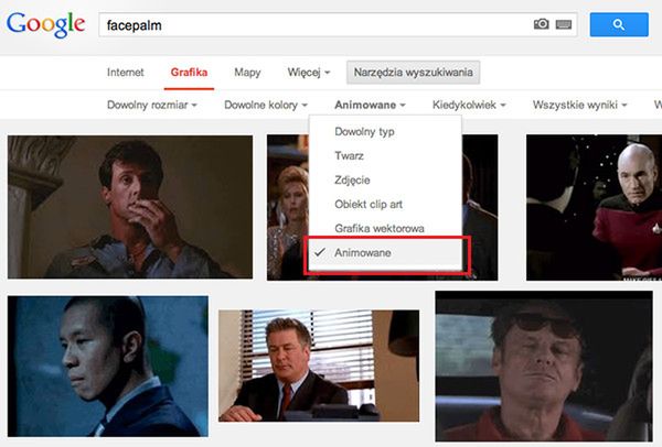 Google wprowadza wyszukiwanie GIF-ów