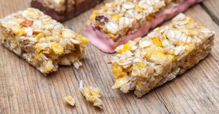Batoniki muesli z bakaliami (miękkie)