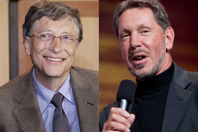 Bill Gates i Larry Ellison