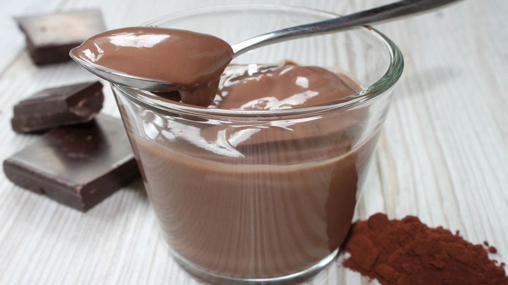 Budyń czekoladowy instant o niskiej zawartości kalorii