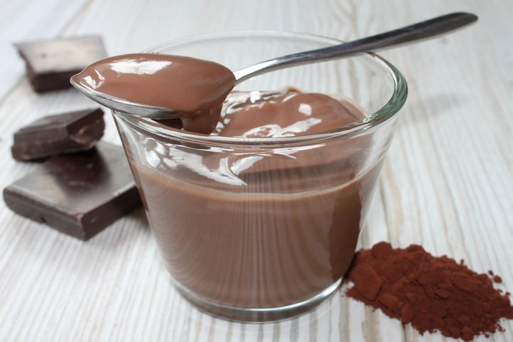 Budyń czekoladowy instant o niskiej zawartości kalorii