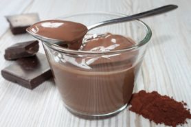 Budyń czekoladowy instant o niskiej zawartości kalorii