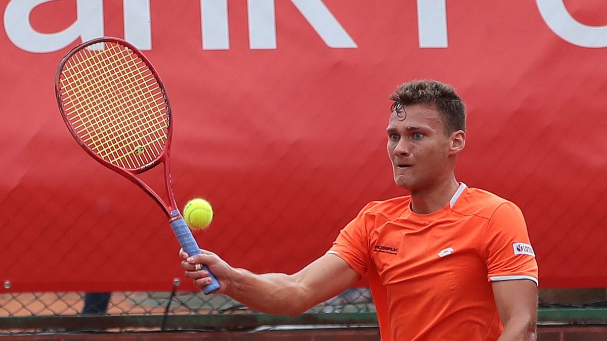 Materiały prasowe / Andrzej Szkocki / Pekao Szczecin Open / Na zdjęciu: Piotr Matuszewski