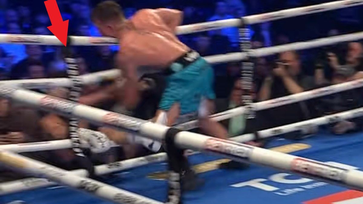 YouTube / Dalton Smith wyrzucił z ringu Mathieu Germaina
