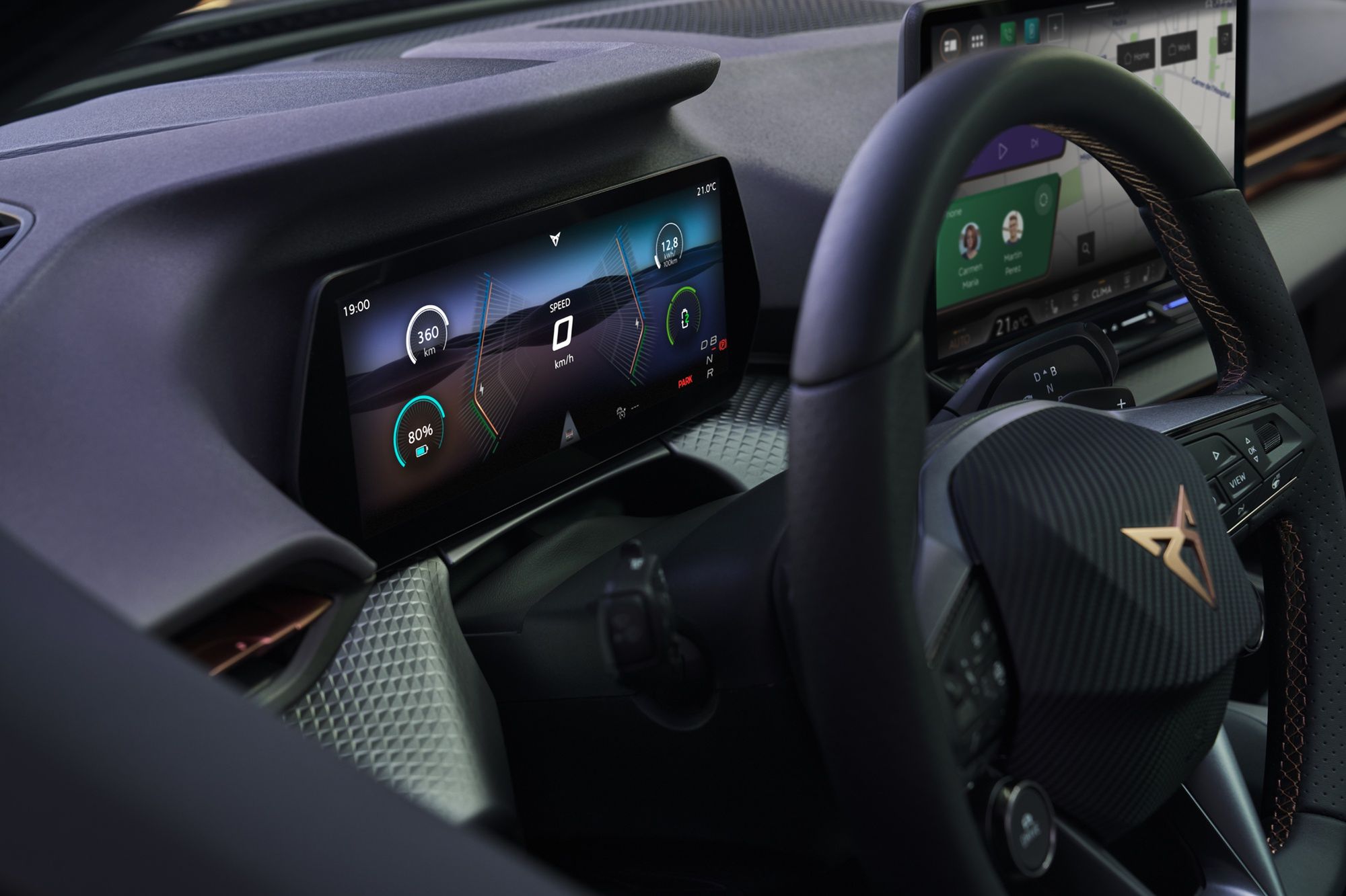 Cupra Raval w kolorze Plasma Iridescent