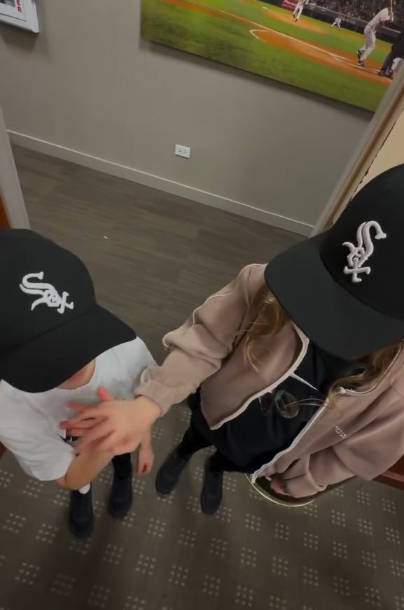 Rodzinny wypad Lewandowskich na mecz baseballa