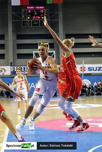 Liderka polskiej kadry, Ewelina Kobryn spróbuje poprowadzić biało-czerwone do drugiej wygranej nad Białorusią w tej edycji eliminacji do Eurobasketu