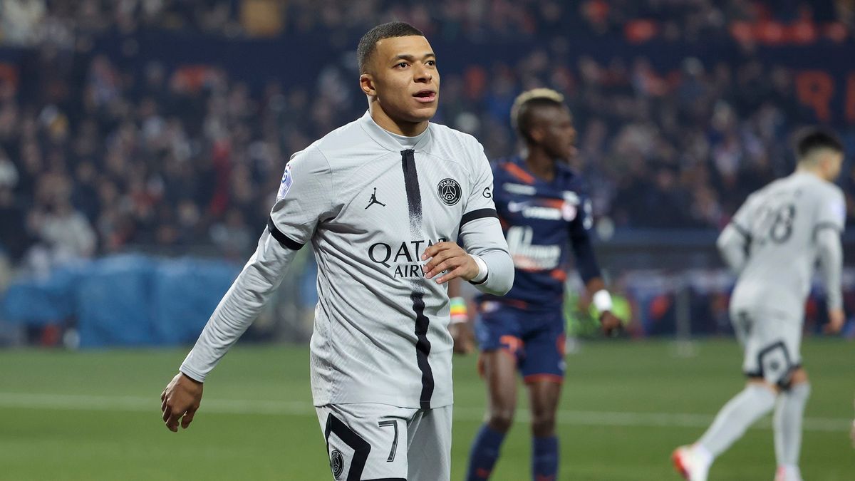 Getty Images / Jean Catuffe / Na zdjęciu: Kylian Mbappe.