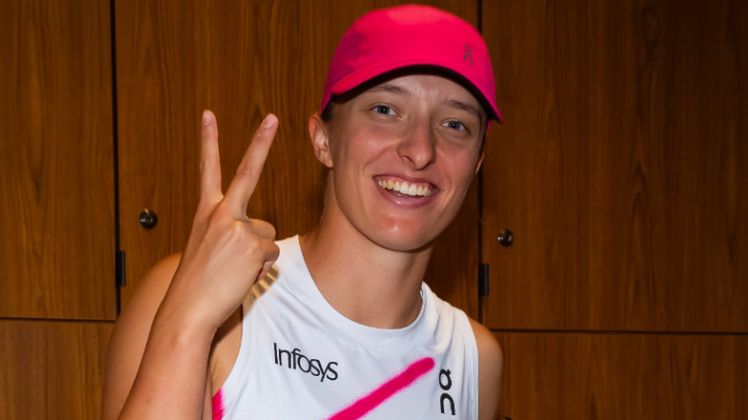 Iga Świątek "przyłapana" przez fanów