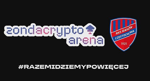 Zondacrypto na dłużej z Rakowem Częstochowa