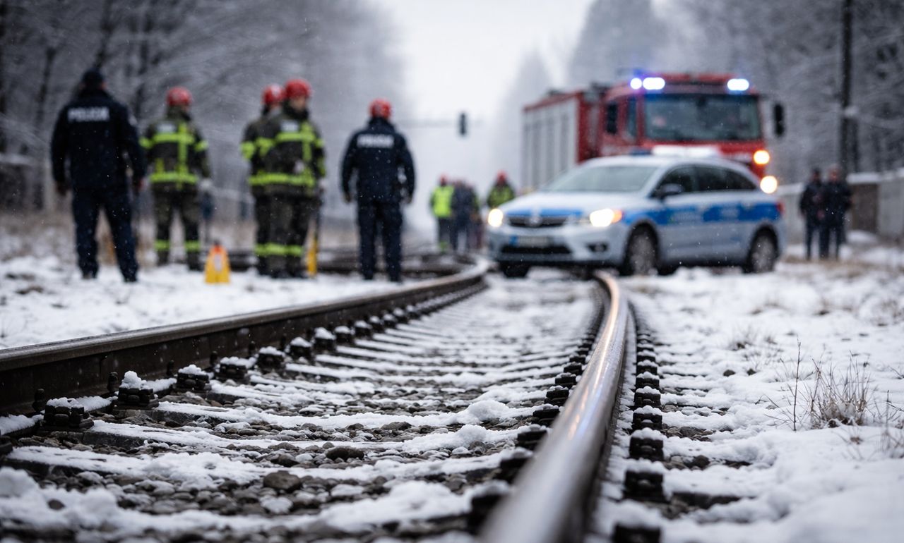 Piła: śmiertelne potrącenie na torach