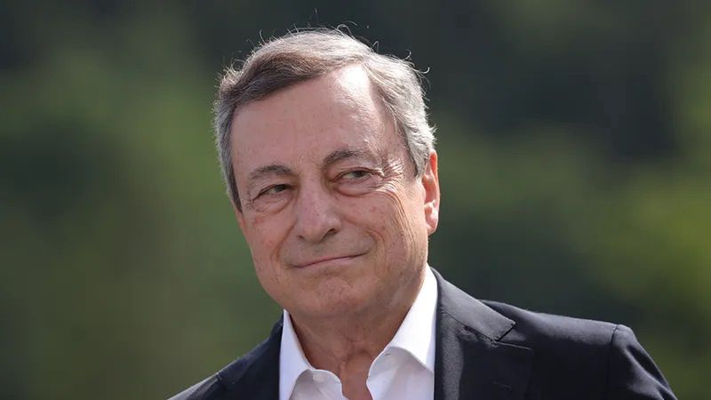 Na zdjęciu Mario Draghi. Premierem Włoch był od 2021 r.