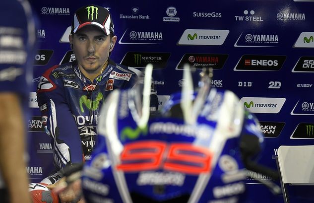 Jorge Lorenzo ma za sobą bardzo trudny weekend (fot. Movistar Yamaha Racing)