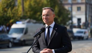 Duda nie pojechał do powodzian. Zrobił coś innego