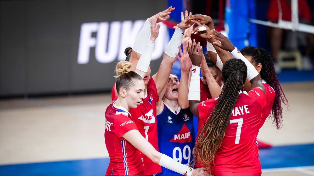 Zdjęcie okładkowe artykułu: Materiały prasowe / FIVB / Na zdjęciu: siatkarki reprezentacji Francji