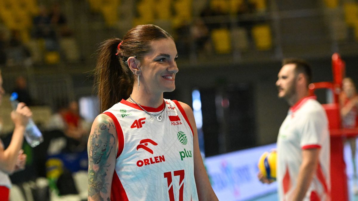 PAP / Marcin Bielecki / Malwina Smarzek w meczu Polska - Bułgaria
