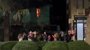 Gruzini w środku nocy ruszyli na ulicę. Są nagrania