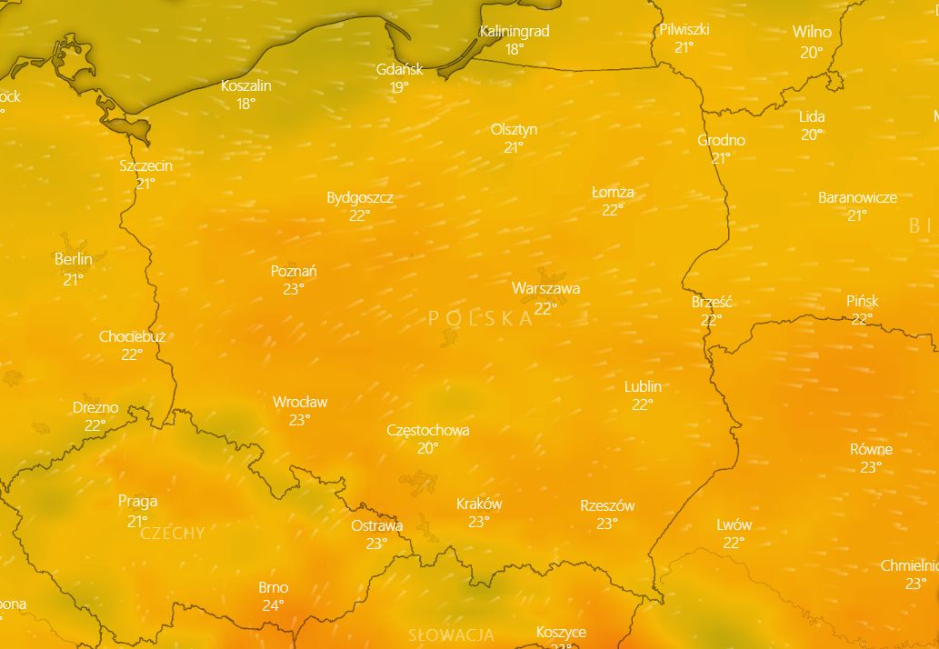 Pogoda. Wytchnienie od upałów 