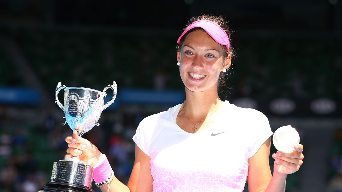 Zdjęcie okładkowe artykułu: Getty Images / Cameron Spencer / Tereza Mihalikova, mistrzyni juniorskiego Australian Open 2015 w singlu