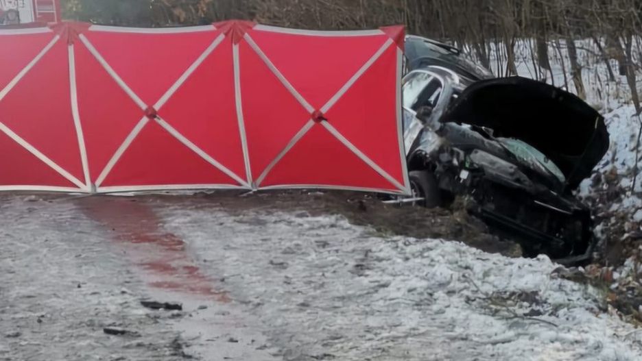 Zdjęcie z miejsca zdarzenia