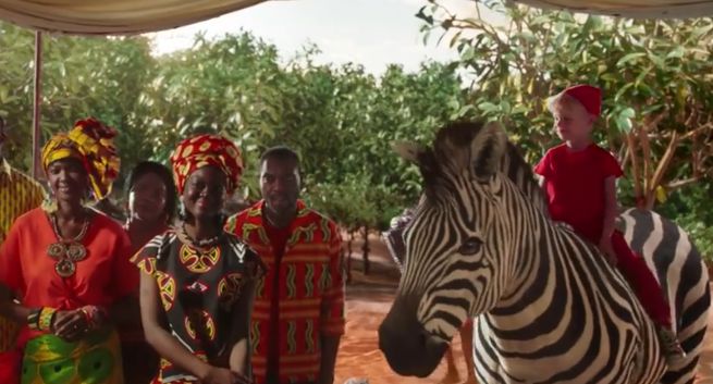 Zebra opowiada o kakao z Ghany w reklamie gorzkiej czekolady Wedel (wideo)