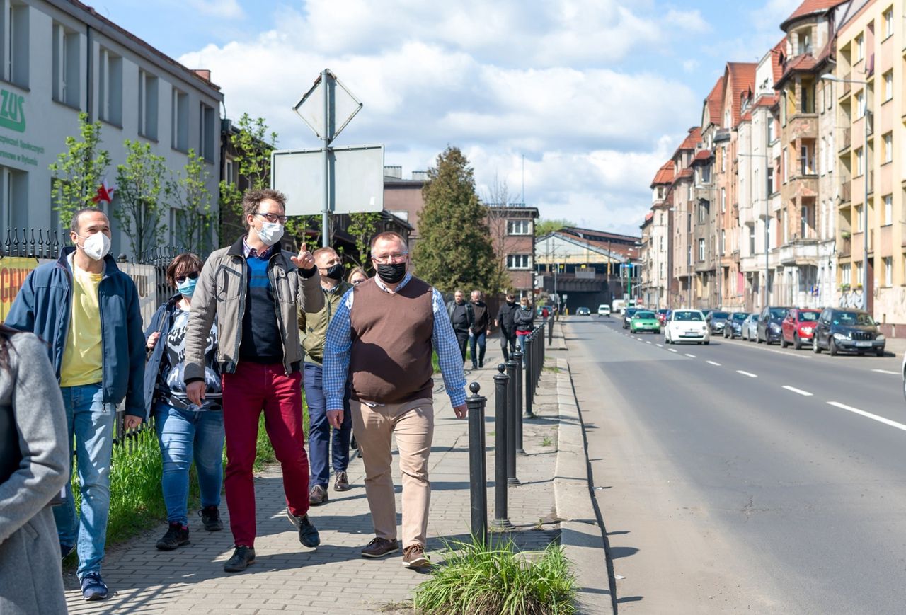 Bytom. Na razie jest hałaśliwa i niebezpieczna. Ulica Miarki przygotowuje się do zmian