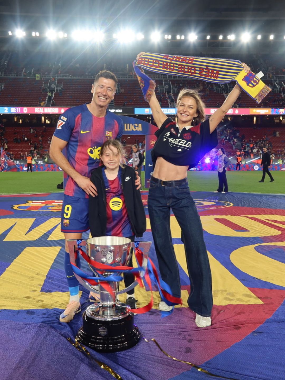 Anna i Robert Lewandowscy