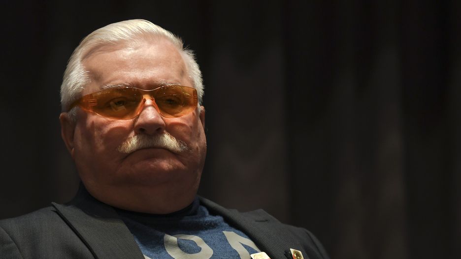 Lech Wałęsa nie wyklucza zaangażowania się w aktywność Donalda Tuska. (Photo by Artur Widak/NurPhoto via Getty Images)