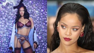 Rihanna pręży się przed obiektywem w DRAPIEŻNEJ bieliźnie. Jest ogień? (FOTO)
