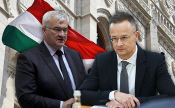Zatrzymany ukraiński konwój na Węgrzech. Ostre starcie szefów MSZ