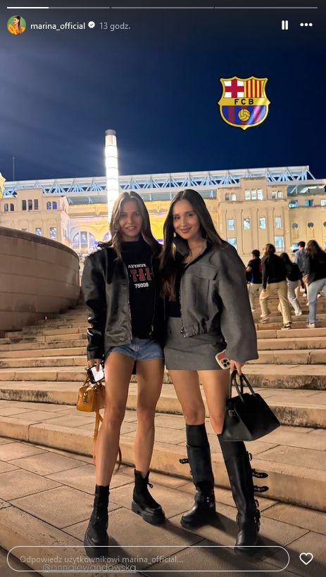 Marina Łuczenko i Anna Lewandowska
