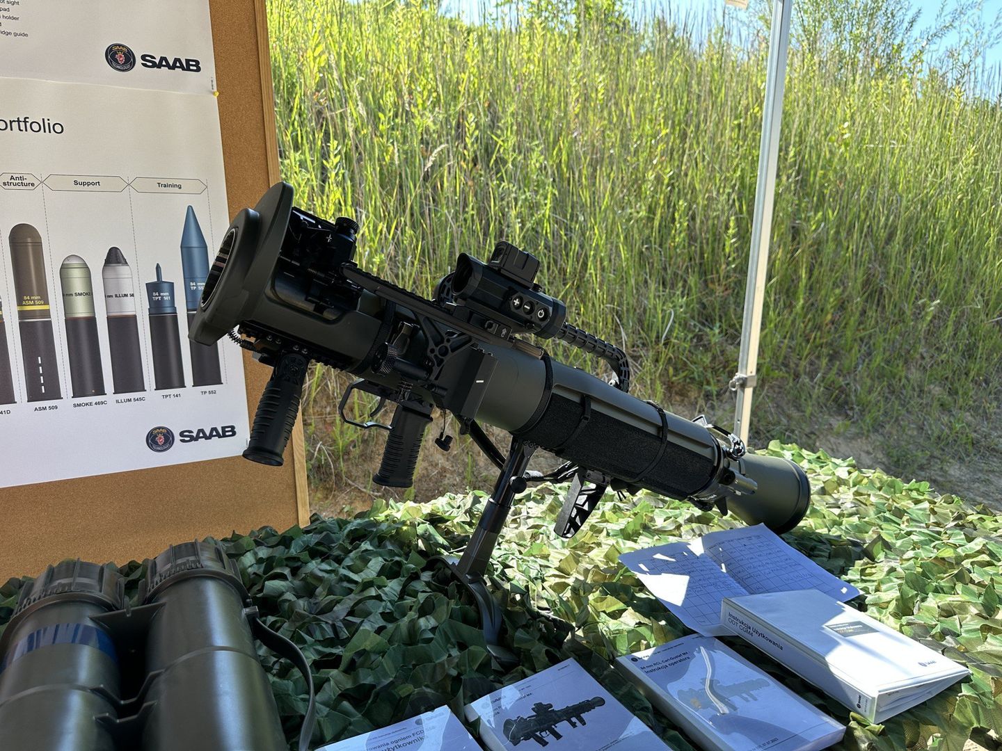 Trenażer Granatnika Carl-Gustaf M4 firmy Saab AB