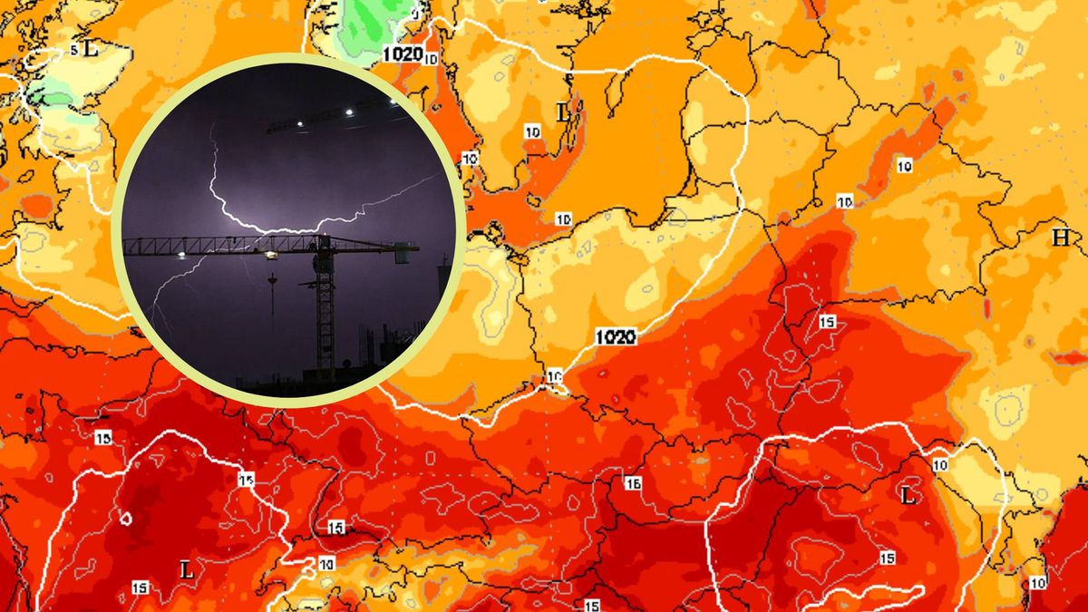 Upał i burze w Polsce, fot. modellzentrale